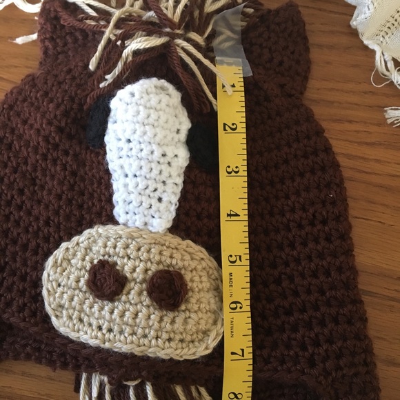 NWOT Crocheted Horse Hat - Picture 6 of 7
